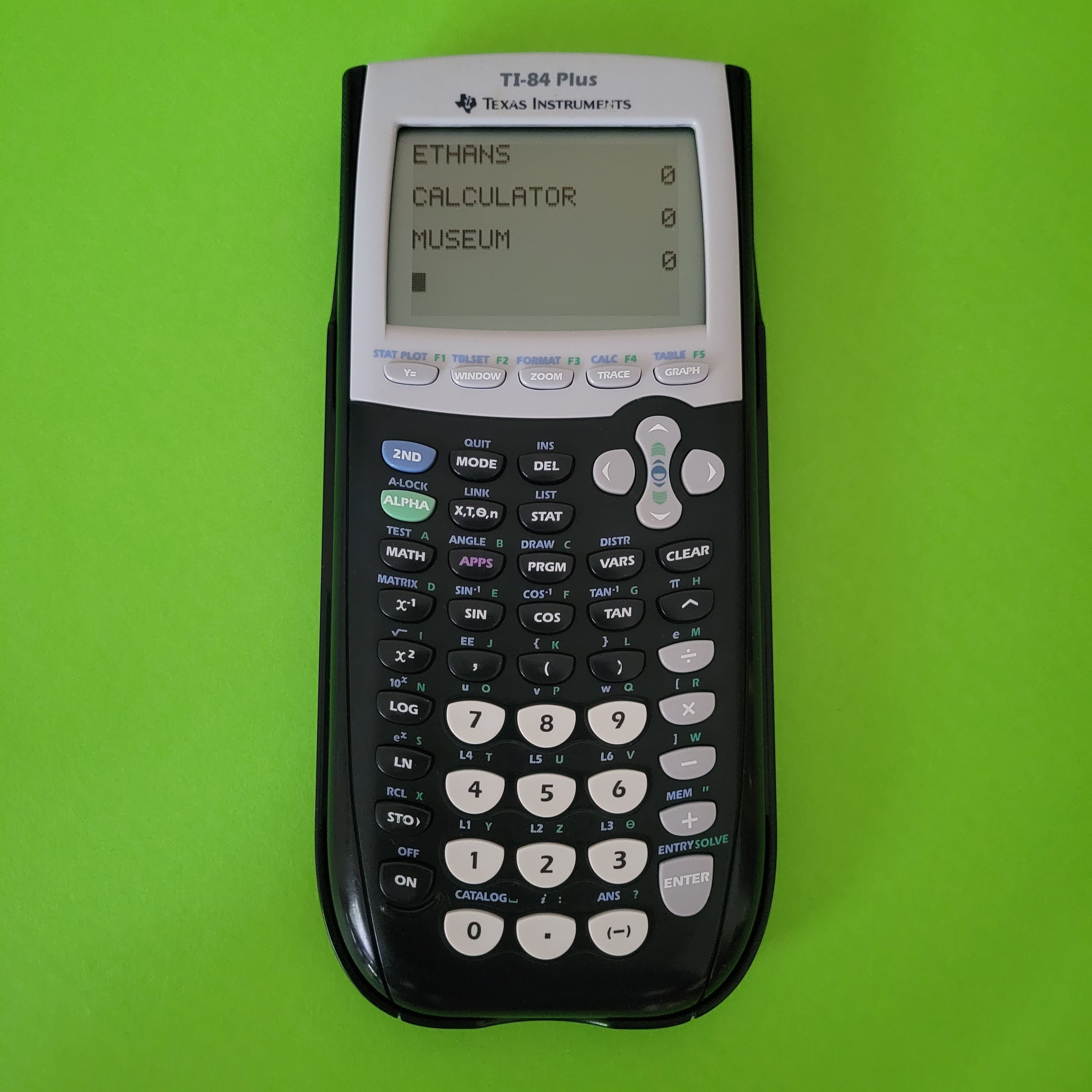 An image of a TI-84 plus graphing calculator